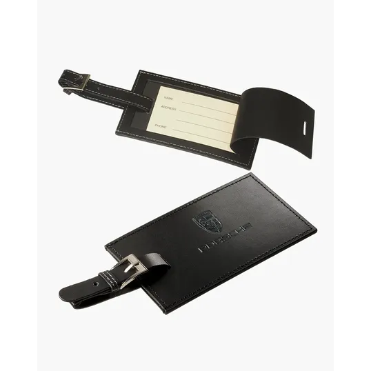 Leeman Whitney Bonded Leather Luggage Tag — view 6