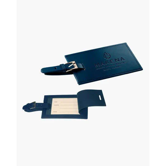 Leeman Whitney Bonded Leather Luggage Tag — view 7