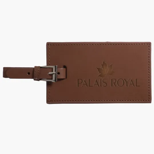 Leeman Whitney Bonded Leather Luggage Tag — view 5