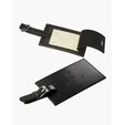 Leeman Whitney Bonded Leather Luggage Tag — view 6
