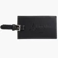 Leeman Whitney Bonded Leather Luggage Tag