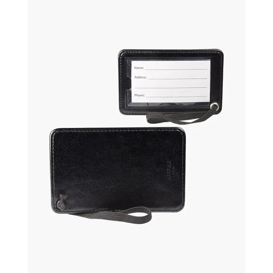 Leeman Luggage Tag with Clear PVC Display Window