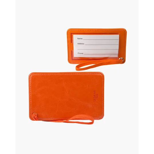 Leeman Luggage Tag with Clear PVC Display Window — view 5