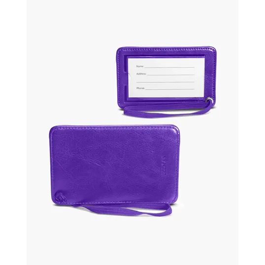 Leeman Luggage Tag with Clear PVC Display Window — view 6