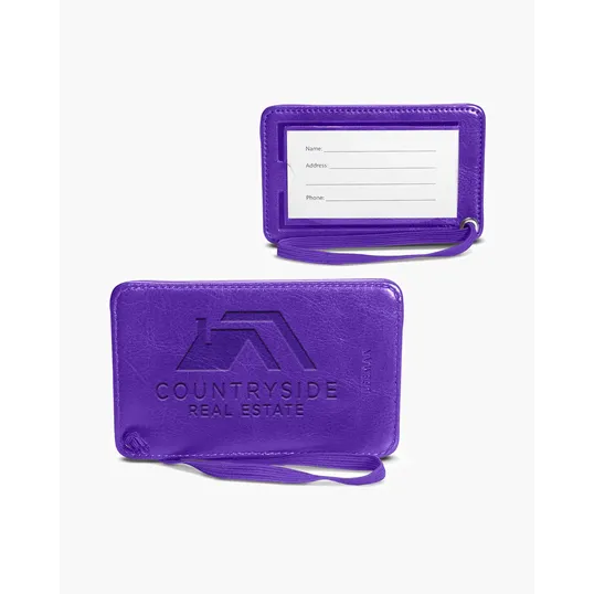 Leeman Luggage Tag with Clear PVC Display Window — view 14