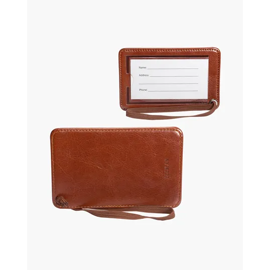 Leeman Luggage Tag with Clear PVC Display Window — view 8