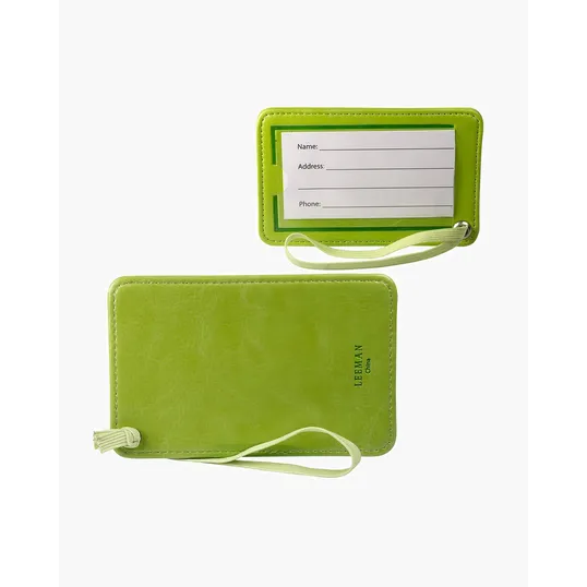 Leeman Luggage Tag with Clear PVC Display Window — view 18