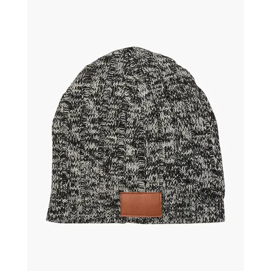 Heathered Knit Beanie — view 2