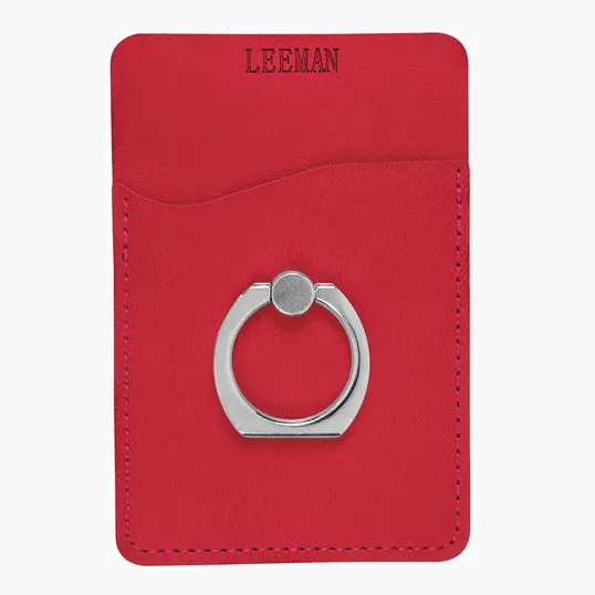 Tuscany Card Holder with Metal Ring Phone Stand — view 17