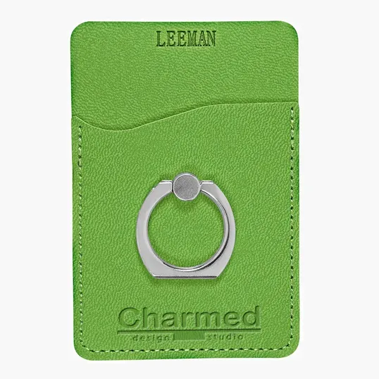 Tuscany Card Holder with Metal Ring Phone Stand — view 21