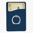 Tuscany Card Holder with Metal Ring Phone Stand — view 4