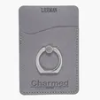 Tuscany Card Holder with Metal Ring Phone Stand — view 11