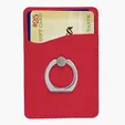 Tuscany Card Holder with Metal Ring Phone Stand — view 8