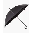 48" Arc Executive Umbrella with Curved Faux Leather Handle