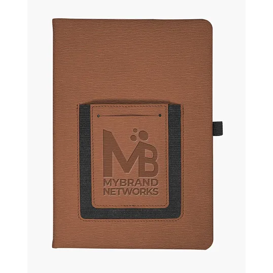Journal Notebook with Phone Pocket, 5.625" x 8.25" — view 15