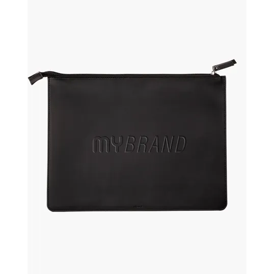 Italian Thermo PU Zip File Folder — view 4