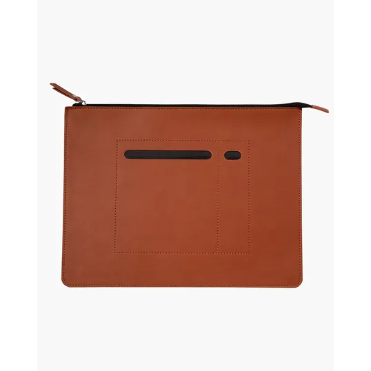 Italian Thermo PU Zip File Folder — view 3