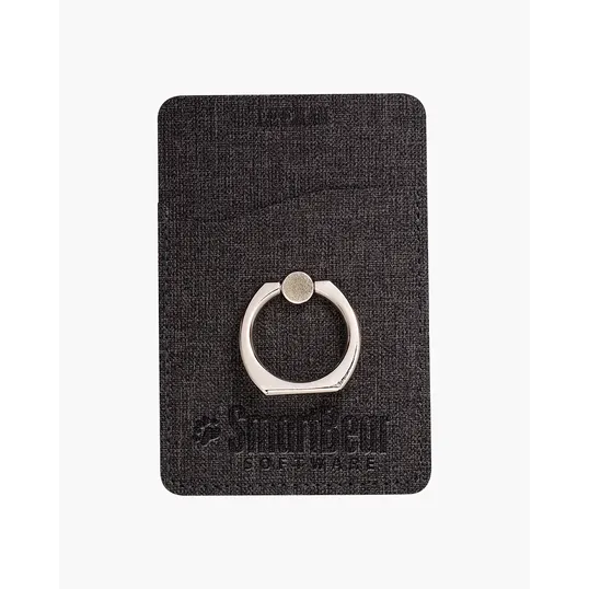 RFID Phone Pocket with Metal Ring Phone Stand — view 9