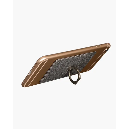 RFID Phone Pocket with Metal Ring Phone Stand — view 5
