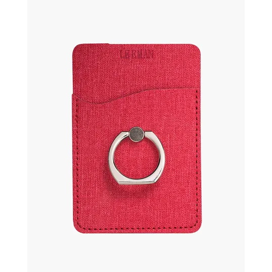 RFID Phone Pocket with Metal Ring Phone Stand — view 8