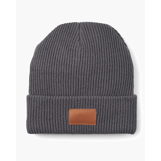 Cuffed Rib Knit Beanie — view 3