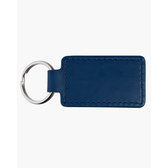 Tuscany PU Leather Rectangle Keychain — view 2