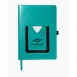 Medical Theme Journal Notebook with Cell Phone Pocket, 5.8" x 8.3" — view 6