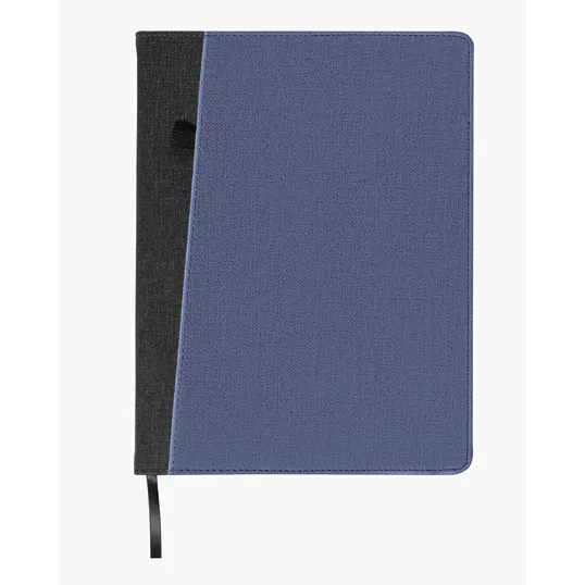 Leeman Refillable Journal with Front Pocket, 6.7" x 9.84"