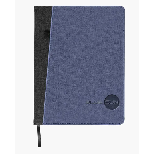 Leeman Refillable Journal with Front Pocket, 6.7" x 9.84" — view 3