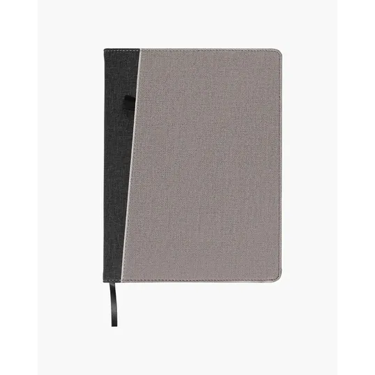 Leeman Refillable Journal with Front Pocket, 6.7" x 9.84" — view 2