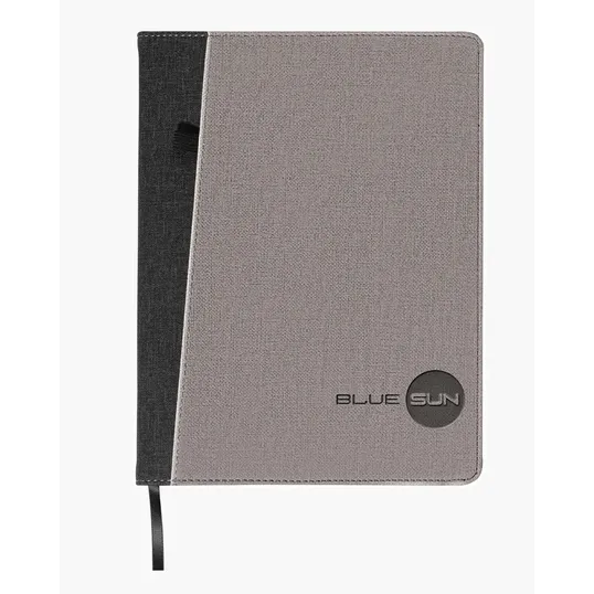 Leeman Refillable Journal with Front Pocket, 6.7" x 9.84" — view 4