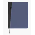 Leeman Refillable Journal with Front Pocket, 6.7" x 9.84"