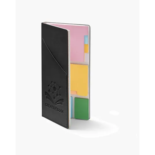 Faux Leather Sticky Notes and Notepad Set — view 2