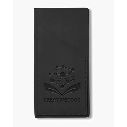 Faux Leather Sticky Notes and Notepad Set — view 3