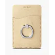 Leeman Shimmer Card Holder With Metal Ring Phone Stand