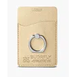 Leeman Shimmer Card Holder With Metal Ring Phone Stand — view 5