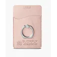 Leeman Shimmer Card Holder With Metal Ring Phone Stand — view 6