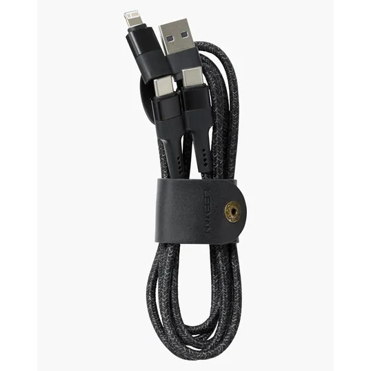 Leeman All-in-One USB-C Cable, 4 ft — view 2