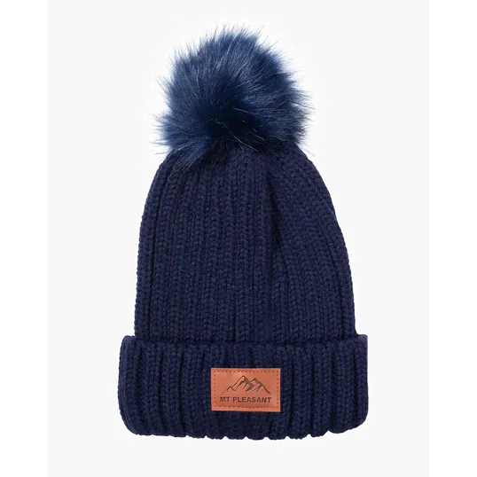 Knit Beanie With Pom Pom — view 6