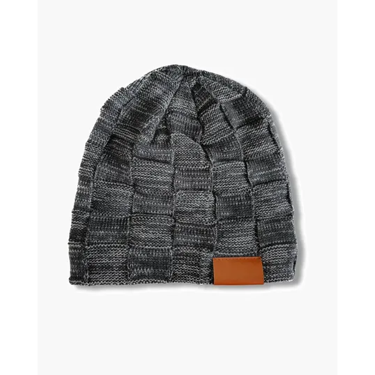Fuzzy Lining Slouchy Beanie