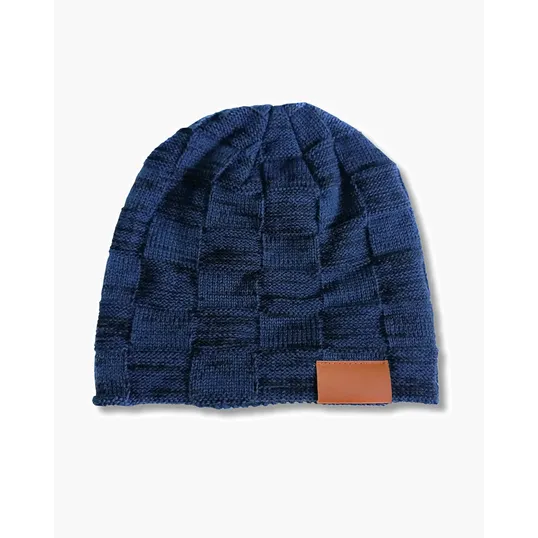 Fuzzy Lining Slouchy Beanie — view 2