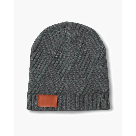 Leeman Trellis Knit Beanie