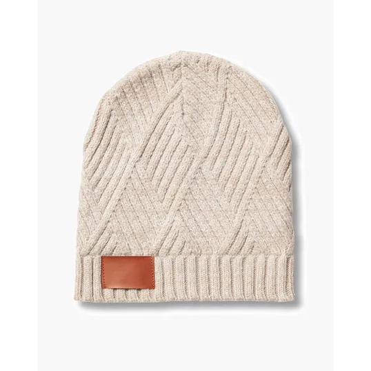 Leeman Trellis Knit Beanie — view 3