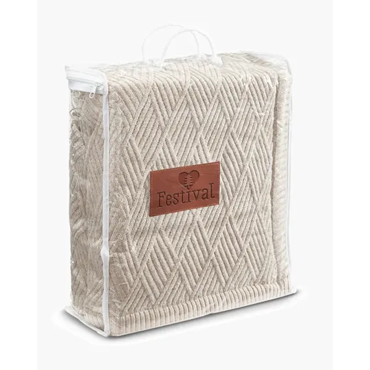 Trellis Knit Blanket — view 8