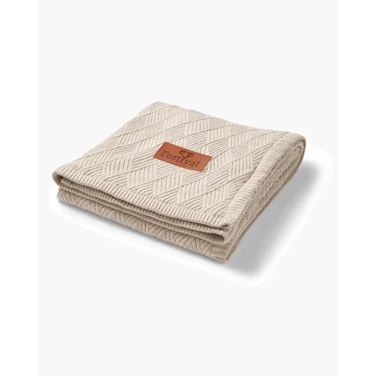 Trellis Knit Blanket — view 9