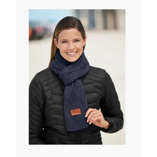 Leeman Trellis Knit Scarf — view 3