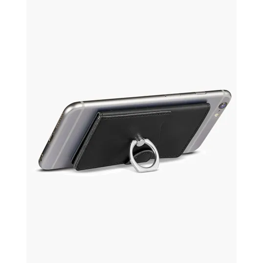 Tuscany Dual Card Pocket With Metal Ring