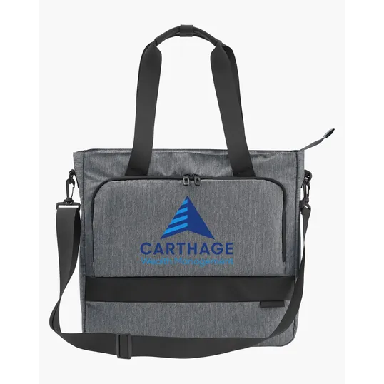 Versa Eco Friendly Compu Work Laptop Tote Bag by Leeman — view 3
