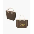 Seville Jute & Canvas Tote Bag — view 12