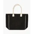 Seville Jute & Canvas Tote Bag